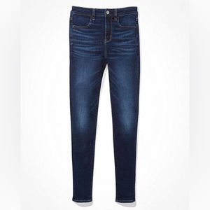 American Eagle Curvy High Rise Jeggings, size 8 short.